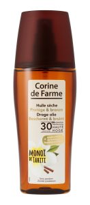 dry oil for tanning
