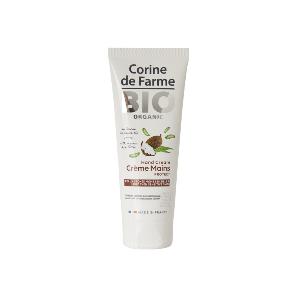 Certified Organic Hand Cream by Ecocert - Corine de Farme - 100% Clean beauty - Made in France