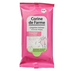 plant-based intimate cleansing wipes
