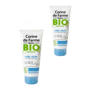 Set of 2 Protective Face and Body Creams 100ml - Certified Organic - Corine de Farme