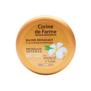 Tanning Balm with Tanning Activator - Corine de Farme - 100% Clean Beauty - Made in France - With Genuine Monoi de Tahiti