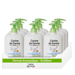 Baby Body and Hair Wash Gel - Value Pack - Corine de Farme Baby
