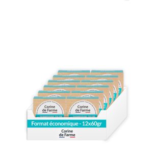 My French Vegan Solid Shampoo for oily hair - Value pack - Corine de Farme