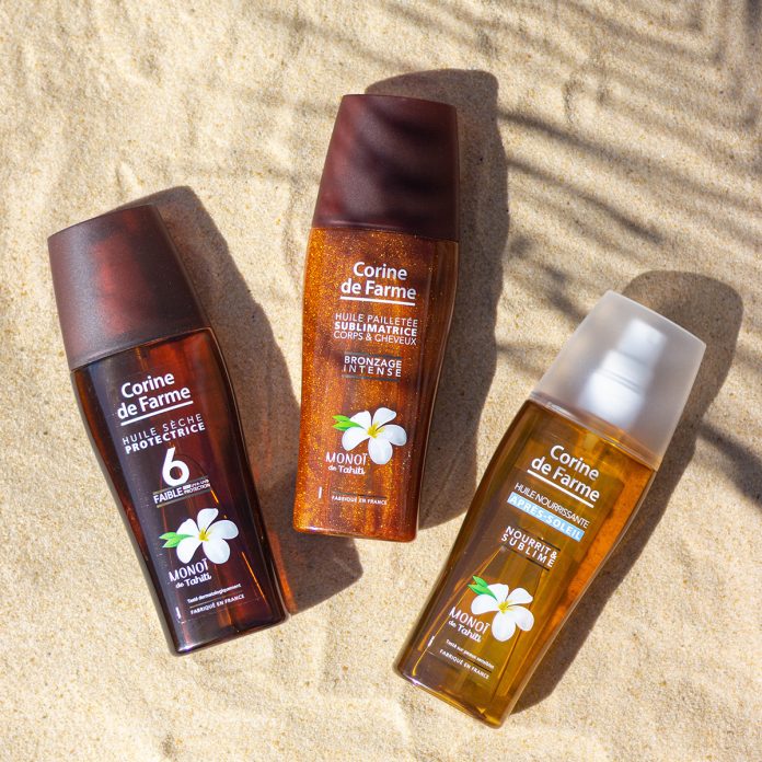 nourishing after-sun oils
