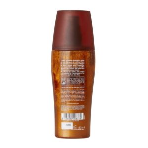shimmering body oil