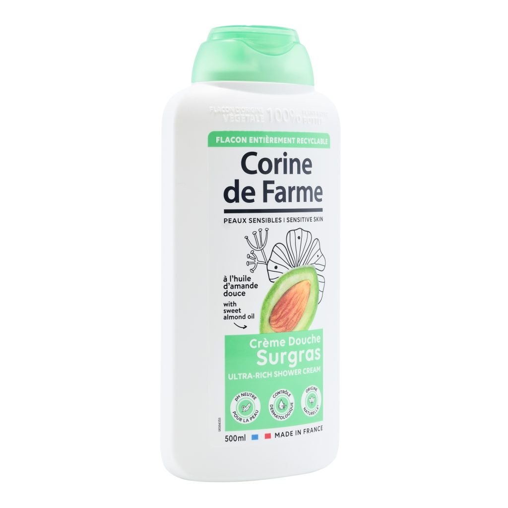 surgras shower gel with almond