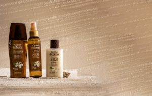 Tanning oil and sunscreen cream