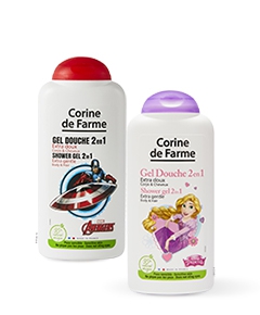 Corine De Farme Enfant Shampooing Nutrition 2en1 Ultra Démêlant 250 ml