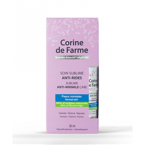 Sublime anti-wrinkle care - Hydrates, tightens and plumps With white tea extract and oil of cranberry seeds 50 ml