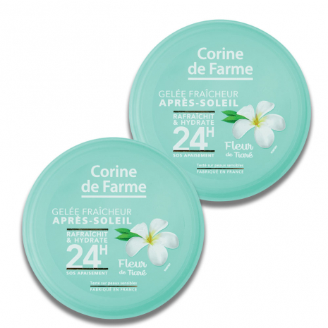 Lot de 2 Gelées fraîcheur après-soleil 150ml