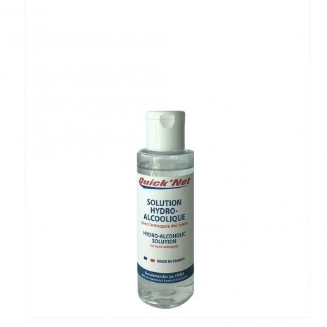 Hydroalcoholic solution for hand antisepsis 100ml - QUICK'NET