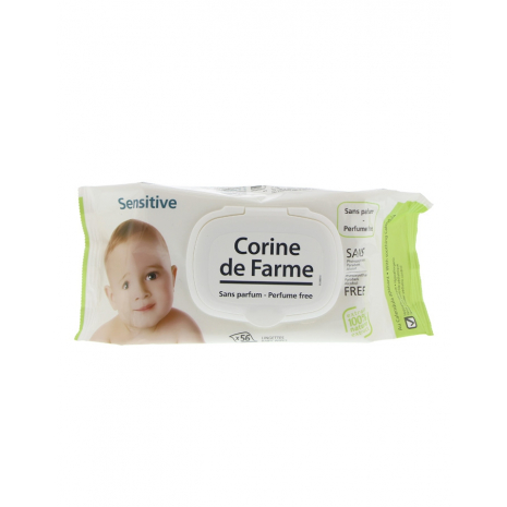 Sensitive Baby wipes with soothing Calendula (perfume free)