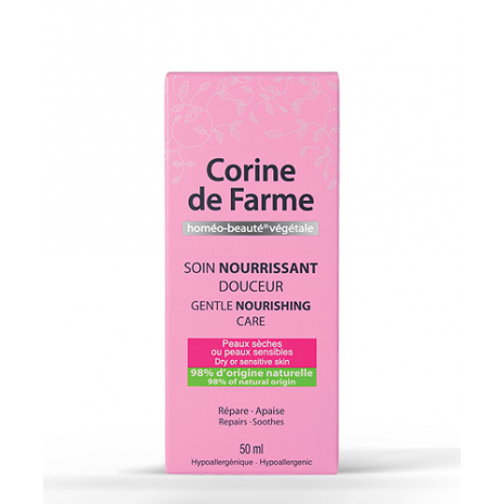 Gentle NOURISHING care - Repairs and soothes With vegetal cold cream for Dry or sensitive skin 50 ml