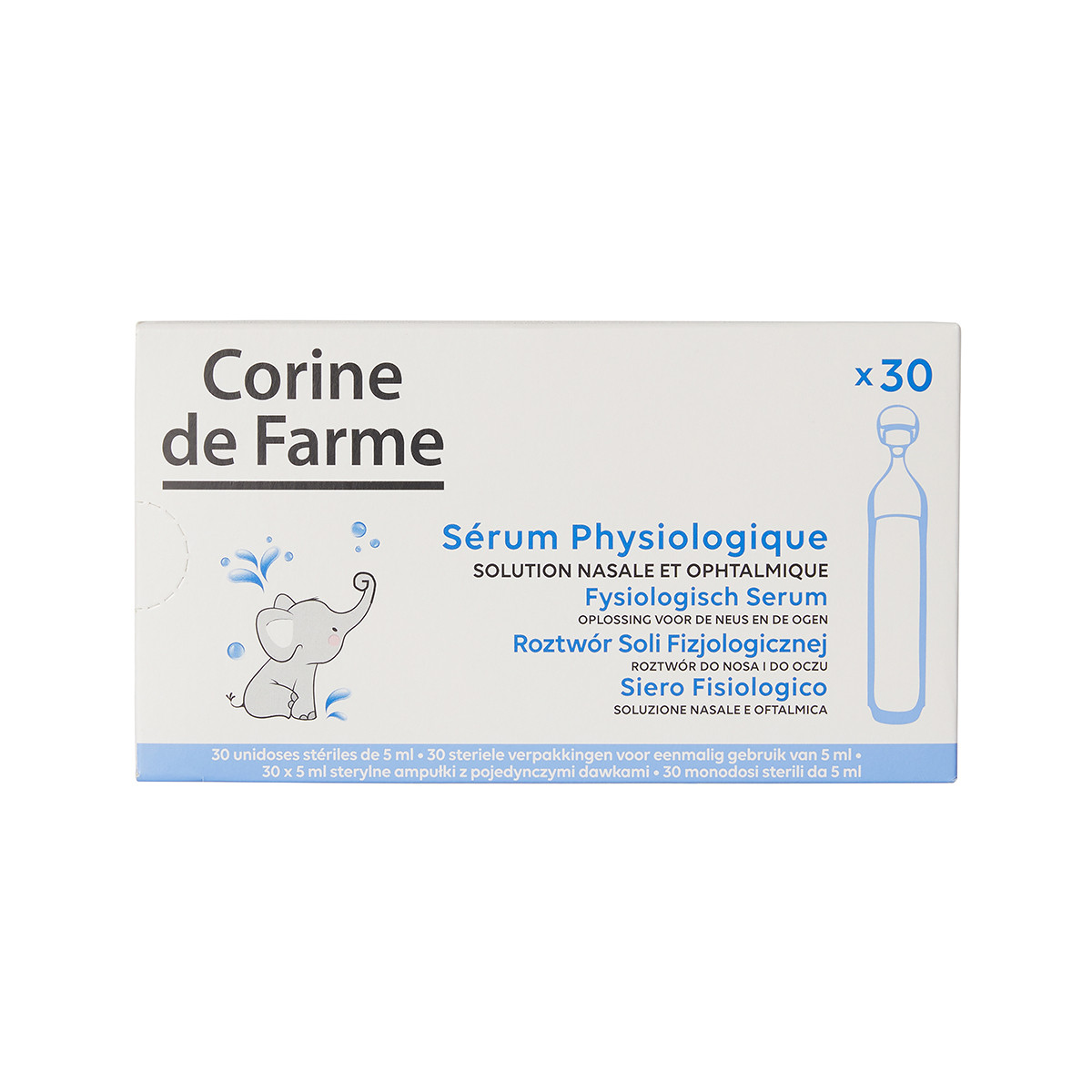 Physiological Saline Solution for baby cheap - Corine de Farme