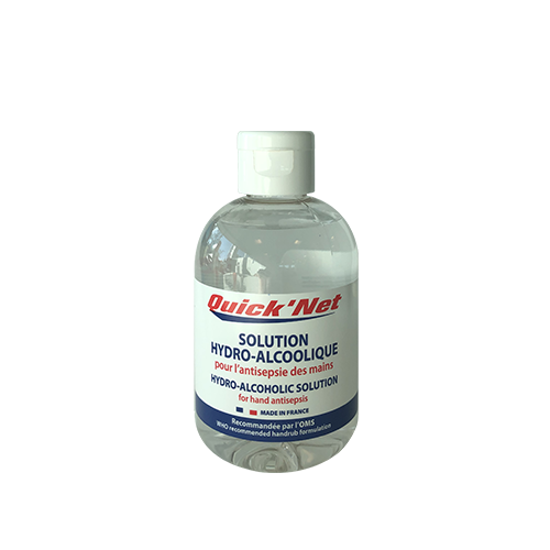 Hydroalcoholic solution for hand antisepsis 300ml - QUICK'NET
