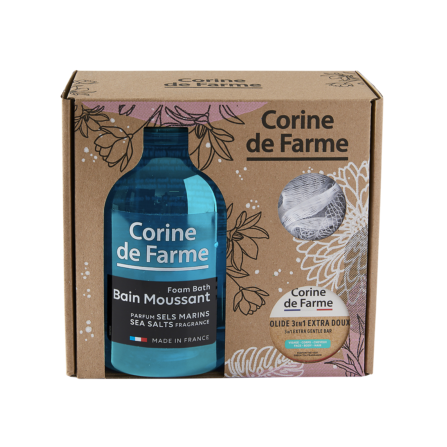 Coffret sel de bain