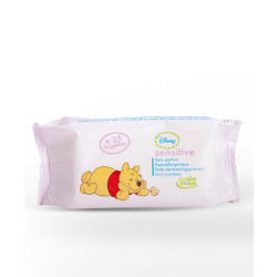 Winnie Sensitive Baby Wipes x 25