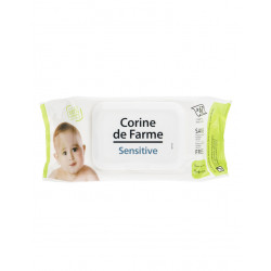Sensitive Baby Wipes with Organic Calendula and lid  x62