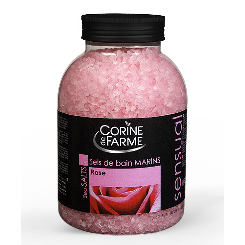 Sensual bath sea salts - Rose - 1.3 Kg 