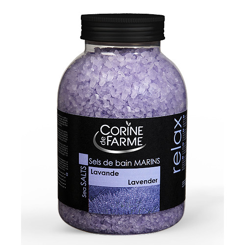Relax bath sea salts - lavender - 1.3 Kg