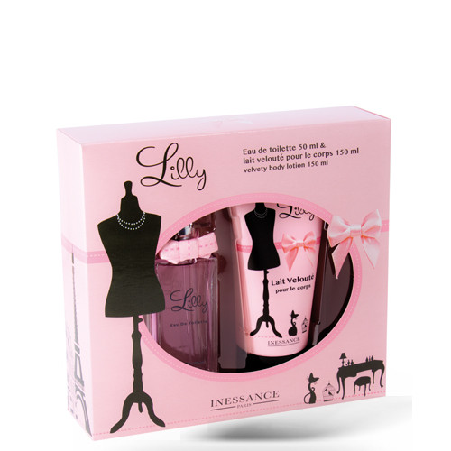Lilly's Perfume Set 50 ml and Velvety Body Lotion 150 ml