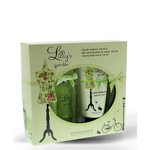 Lilly's Garden Perfume 50ml Set and Fragranced Velvety Body Lotion 150ml