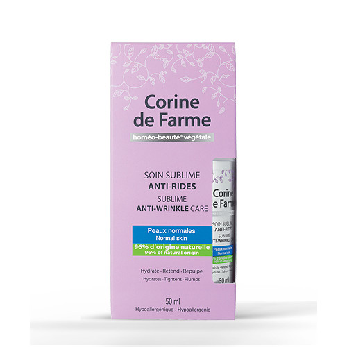 Sublime anti-wrinkle care - Hydrates, tightens and plumps With white tea extract and oil of cranberry seeds 50 ml