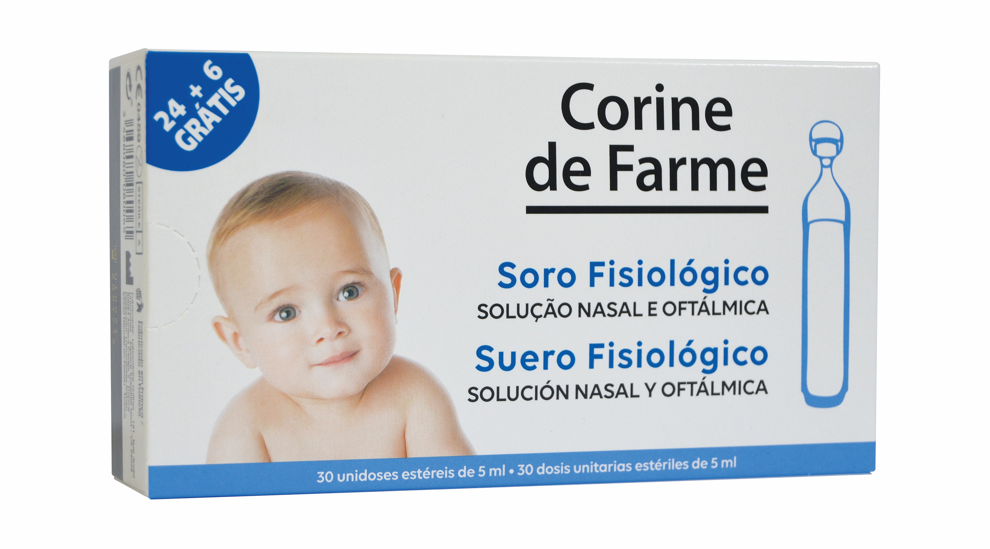 Saline solution for store babies
